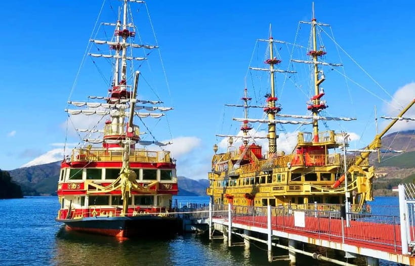 Tokyo: Mt. Fuji Tour, Hakone Ropeway, Owakudani, Lake Ashi - Hakone Shrine stop: quick meaning, nice atmosphere