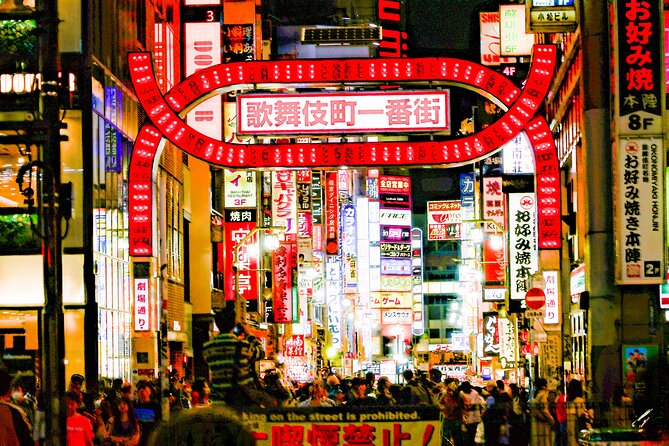 Tokyo Night Foodie Tour in Shinjuku - Seasonal Sushi, Wagyu Beef - Kabuki-cho neon walk and Godzilla Road: Tokyo pop culture, made legible