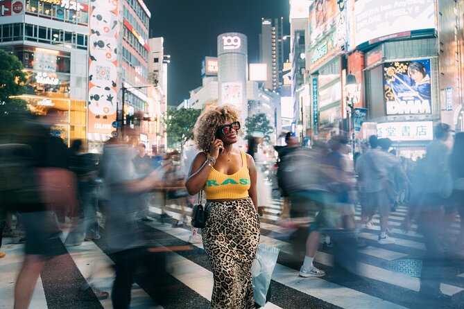 Tokyo Nights: Shibuya Photo Adventure - Meeting point: finding Shibuya Tsutaya disquesJapan without stress