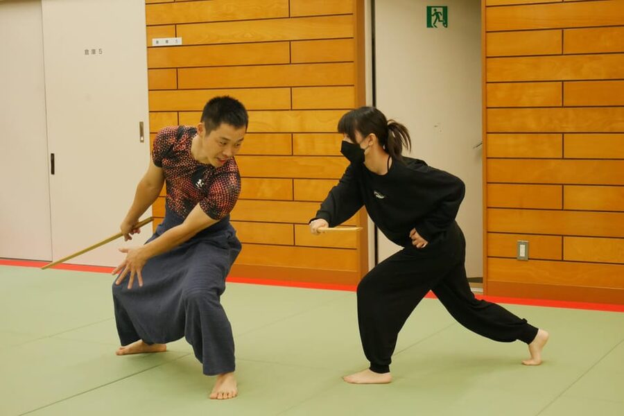 Tokyo: Ninja Sword Fighting Experience - Sword practice, without the costume trap