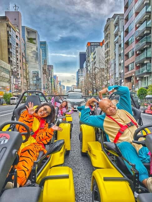 Tokyo Oldtown: Historic Landmarks Go Kart Tour (100 Minutes) - Safety that feels structured: briefing, radios, and guided flow