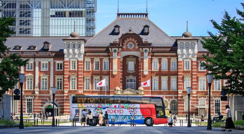 Tokyo: Open Top Panoramic Sightseeing Bus with Audio Guide - Boarding near Tokyo Station: finding the Tokyo VIP Lounge