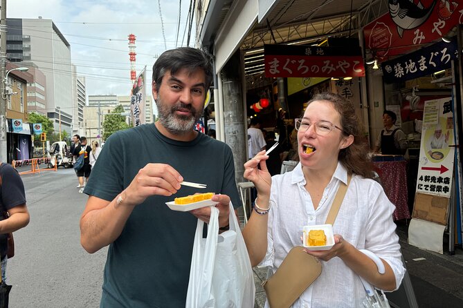 Tokyo: Private Tsukiji Fish Market Tour with 3 Food Stops - Namiyoke Inari Shrine: Edo-era protection with lion heads