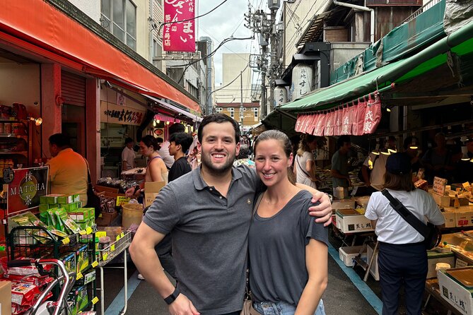 Tokyo: Private Tsukiji Fish Market Tour with 3 Food Stops - Tsukiji Hongwanji Temple: Buddhism with an unexpected style