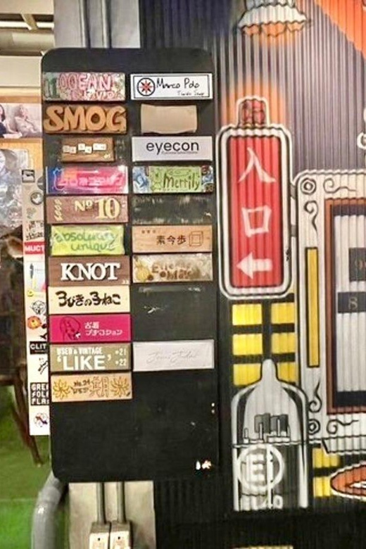 Tokyo: Private Vintage Shopping Tour in near Shibuya - The 3-store vintage route: how the tour saves time