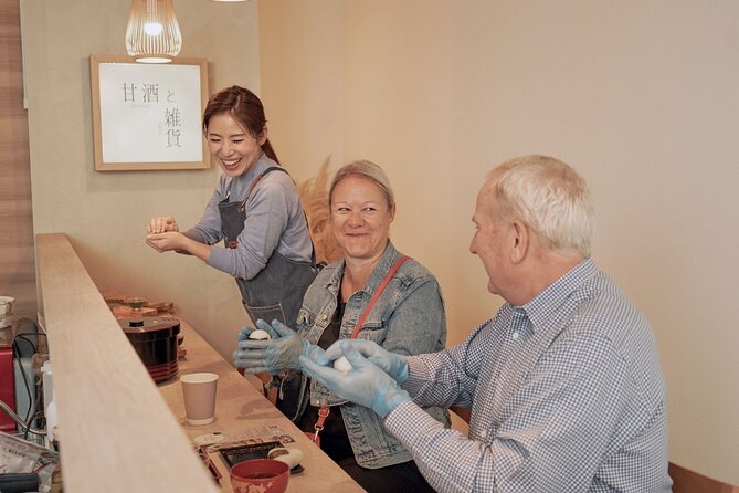 Tokyo: Rice Ball Making Class by an Expert - How Onigiri + Biking Turns Tokyo Tower From Postcard to Place