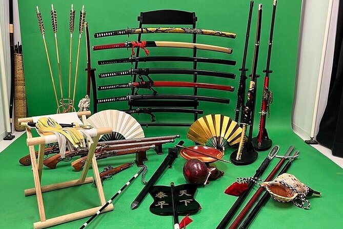 Tokyo Samurai Armor Experience in a Photo Studio - Optional composite photography and custom keepsakes