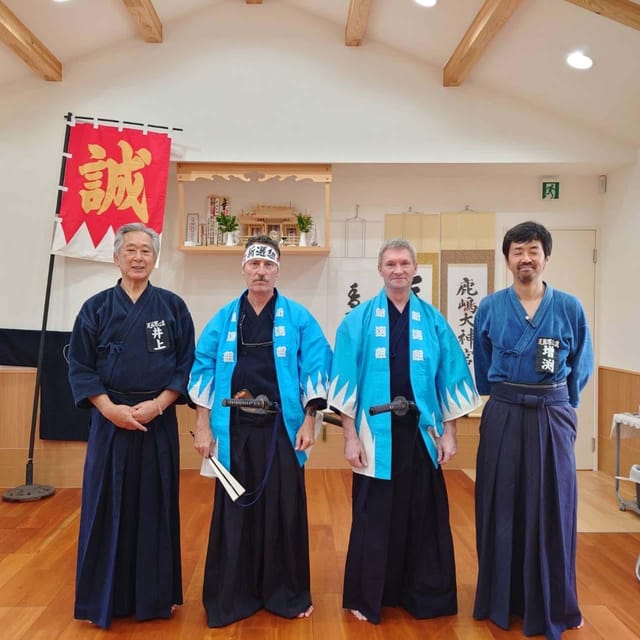 Tokyo: Samurai Sword Academy in the Hometown of Last Samurai - Getting kitted out: dogi, hakama, and the Shinsengumi dandara baori