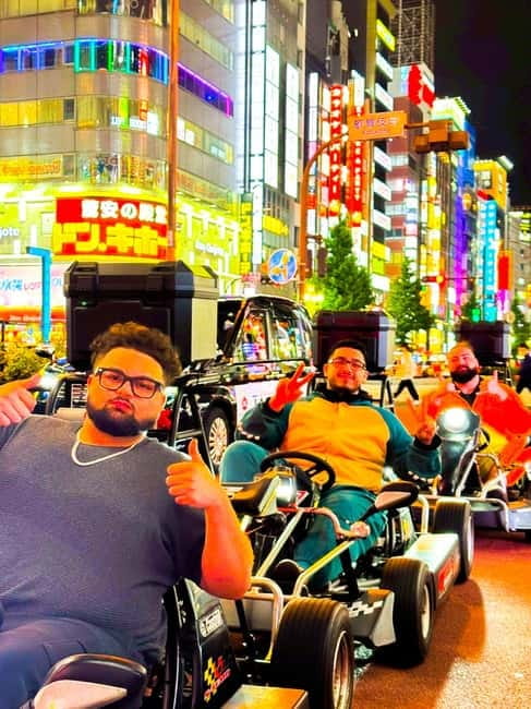 Tokyo: Shibuya and Shinjuku Streets Guided Go-Karting Tour - Meeting Near Shinjuku Central Park and the 15-Minute Safety Brief