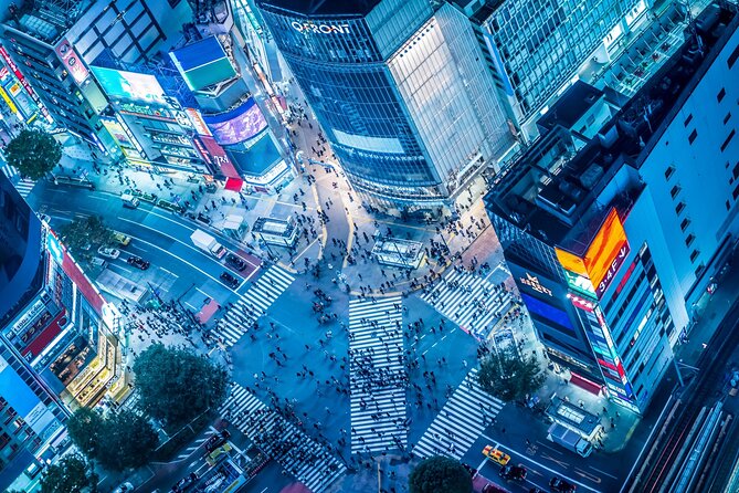 Tokyo: Shibuya Crossing & Hidden Streets Walking Tour - Miyashita Park: a multi-level break between street scenes