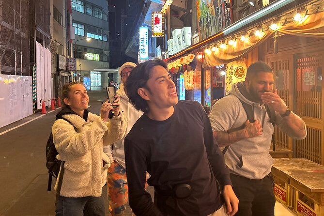 Tokyo: Shibuya Food Tour (13 dishes and 4 Eateries) - Practical logistics: meeting point, walking pace, and alcohol rules