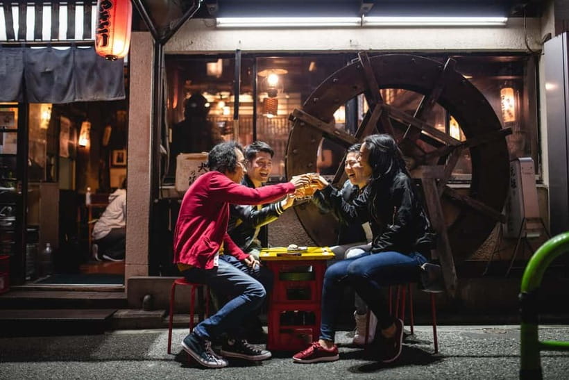 Tokyo: Shibuya Food Tour, Neon Lights & Local Flavors - Konbini snacks: egg sandwich, onigiri, and crispy fried chicken