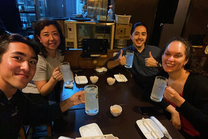 Tokyo Shibuya Hidden Izakaya and Karaoke Night Tour - First Stop: A Hidden Izakaya Dinner That Feels Local