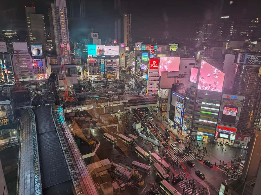 Tokyo: Shibuya Walking Tour & Night Views from Shibuya Sky - Timing, Photos, and the Open-Air Deck Reality