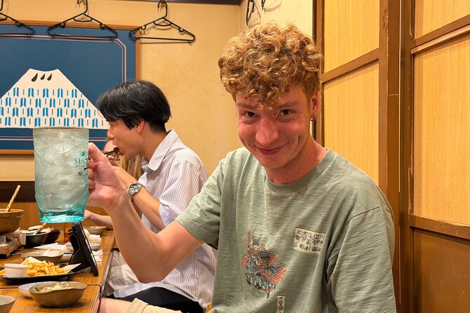 Tokyo Shinjuku Bar Hopping –Wagyu , Ramen & 7 Dishes - Golden Gai ending: tiny-bar streets and a photo-friendly finish