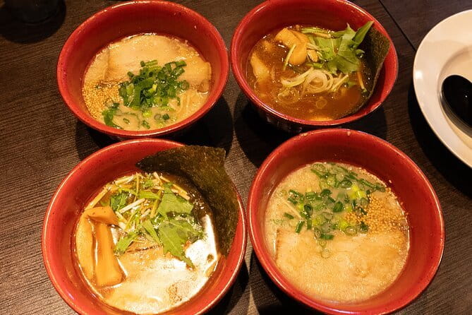 Tokyo: Shinjuku Ramen Tour Taste 4 Mini Bowls of Tradition - Ramen in Shinjuku, But With Clear Comparisons
