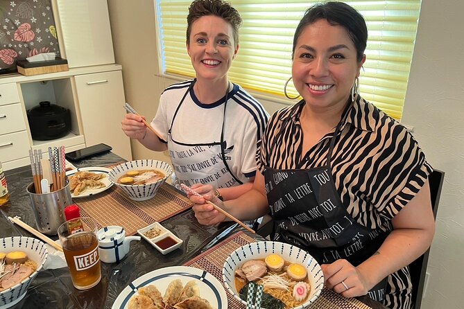 Tokyo Small-Group Ramen, Gyoza & Matcha Class with a Pro Chef - What’s included (and what isn’t) in your meal