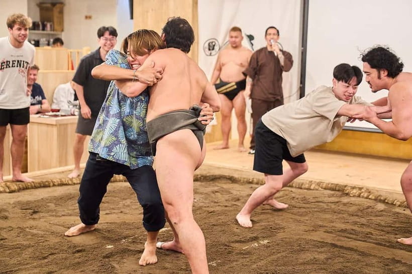 Tokyo Sumo Experience: Chanko & Mochi with a Former Pro - Mochi pounding and making: a hands-on tradition you can taste