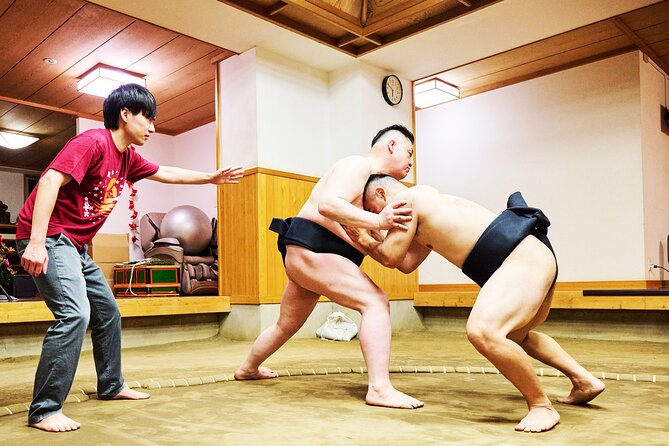 Tokyo Sumo Experience with Live Show & Audience Challenge - Your English Guide and the Small-Group Advantage (Ayaka Mentioned)