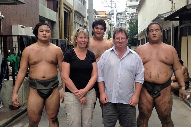 Tokyo Sumo Morning Practice Tour at Stable - Entering a real sumo stable at sunrise