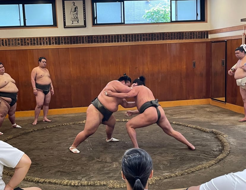 Tokyo: Sumo Morning Practice with Photo Banzuke and Guide - The Stable Experience: What You’ll See During Practice
