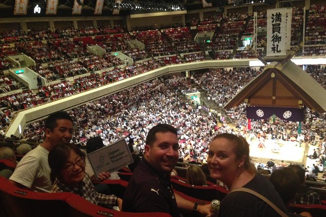 Tokyo Sumo Wrestling Tournament Experience - The Sumo Museum Stop: Helpful Background, With Real-World Crowds