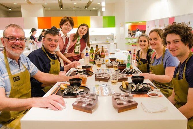 Tokyo; Sushi Cooking Lesson at Japan's Leading Culinary School - ABC Cooking Studio Marunouchi: Easy Access, Clear “Show Up Here” Setup