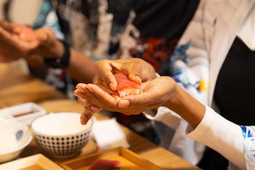 Tokyo: Sushi Making Class in a Happi Coat near a Famous Spot - Who should book this sushi class, and who might not