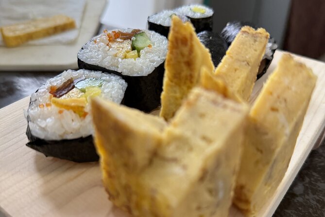 Tokyo Sushi Making Class : Sake Ceremony & Matcha Experience - Making matcha: whisking your own bowl at the end