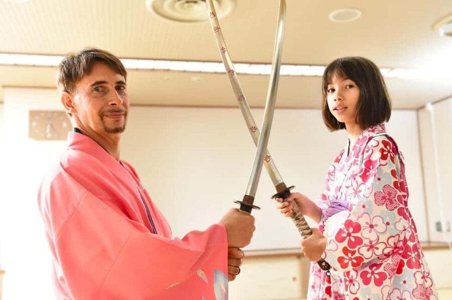 Tokyo: Taishu Engeki Show with Kimono and Sword Lesson - The live Taishu Engeki performance: sword, music, and clear storytelling
