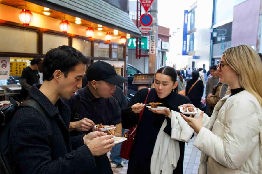 Tokyo: Togoshi Ginza Street Food Tour - Stop 2: exploring Musashi Koyama before the food gets serious