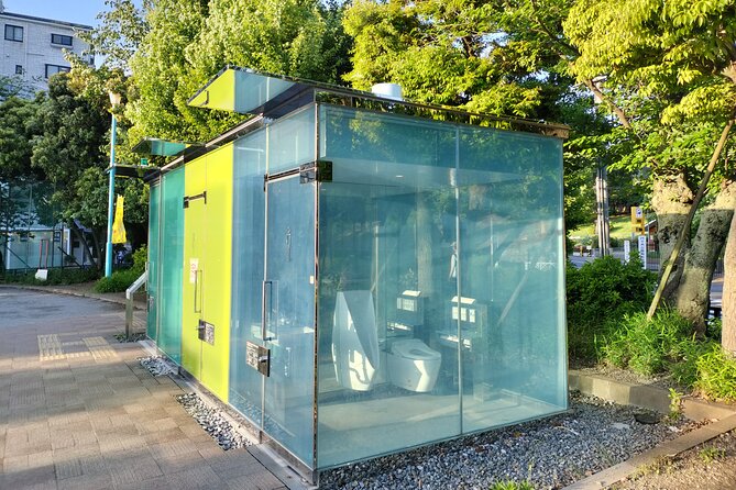 Tokyo Toilet Tour - Stop 4: Nabeshima Shoto Park and Kengo Kuma’s toilet in quieter streets