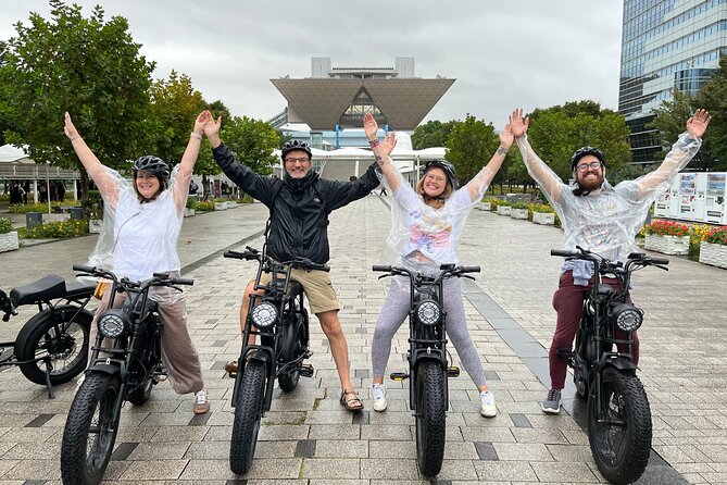 Tokyo Top Highlights 3h Guided E-bike Tour - The E-Bikes: Easy Controls, Real-World Comfort