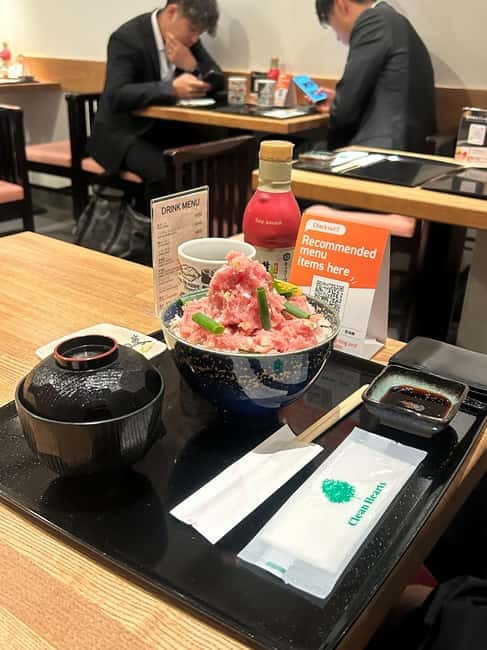 Tokyo Toyosu Tuna Auction + Breakfast (Sushi Dai or Bentomi) - Breakfast at Bentomi vs Sushi Dai: reservation included, meal fee not