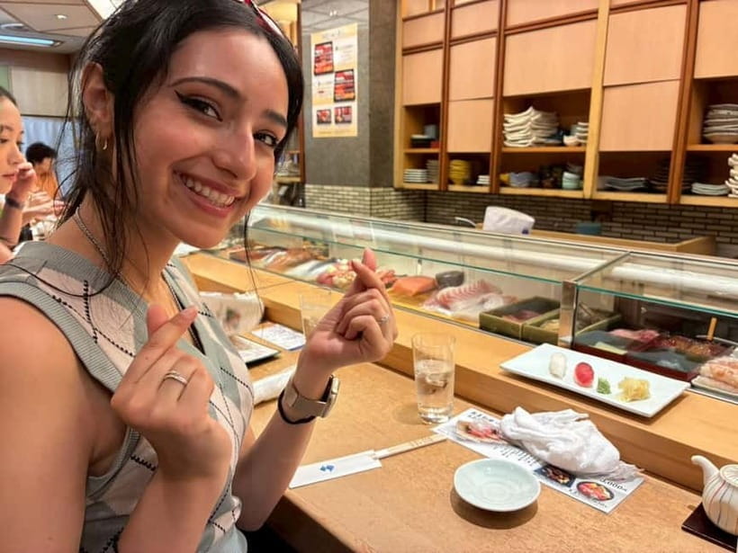 Tokyo: Tsukiji walk & sushi private tour with Uni Students - Namiyoke Inari Jinja: a short pause that helps you reset