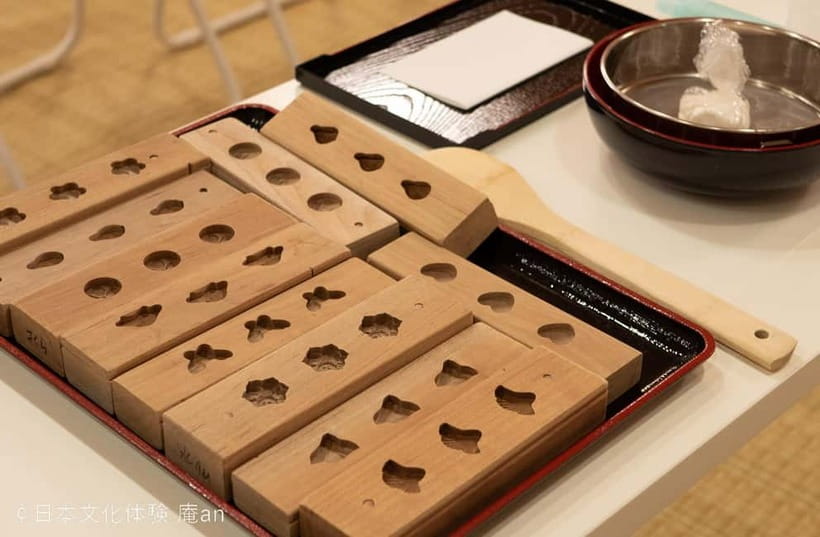 Tokyo: Two Types of Japanese Sweets Making and Tea Ceremony - Matcha grinding and a casual tea ceremony: where the lesson lands