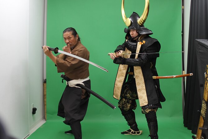 TOKYO Ultimate Samurai Armor Photo Experience! - Armor, Uchikake Kimono, and Weapon Props