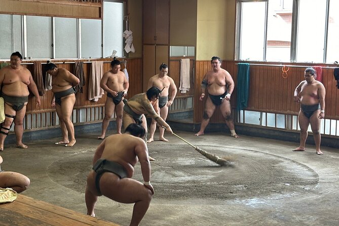 Tokyo: Visit Sumo Morning Practice with English Guide - Key highlights at Takasago-beya