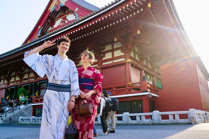 Tokyo: Winter Kimono Experience in Asakusa - Your kimono day plan: from Kaminarimon gate into temple gates