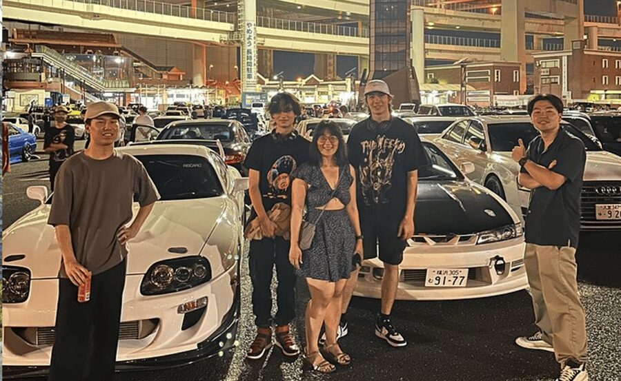 Tokyo/Yokohama: Car meet Daikoku Parking Area - Your private ride: German sports sedan comfort, pickup, and stress-free timing