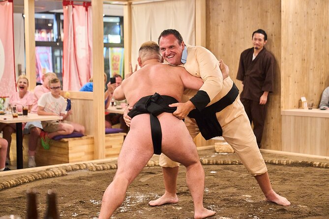 TokyoSumoShow, ChickenHotPot, and Mochi-Pounding by Pro Wrestlers - Entering the Ring World: Ceremonies and the Main Show