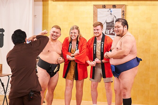TokyoSumoShow, ChickenHotPot, and Mochi-Pounding by Pro Wrestlers - Mochi-Pounding: The Hands-On Challenge That Builds the Memory