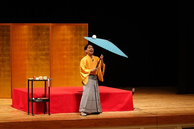 Traditional Japanese Comedy, Juggling & Magic Live Show in Tokyo - Why this Tokyo show blends Rakugo, Daikagura, and Wazuma so well