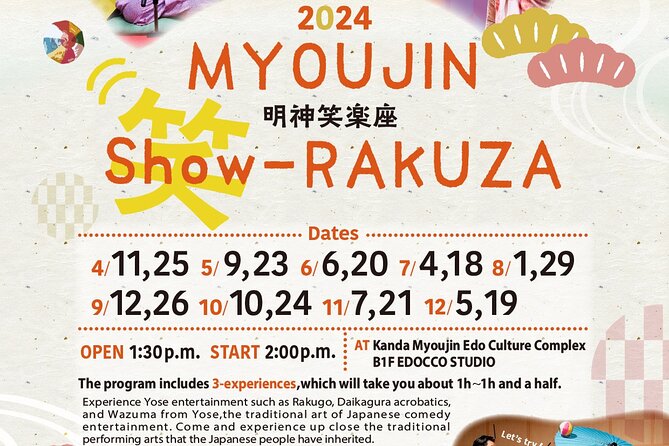 Traditional Japanese Comedy, Juggling & Magic Live Show in Tokyo - Price and value: is $36.24 for 1.5 hours fair?