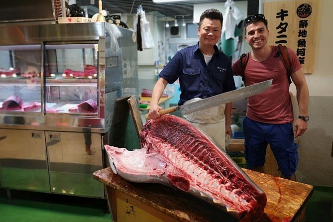 Tsukiji Fish Market Small-Group Food Walking Tour - Stop 1: Tsukiji Station area and your first taste moment