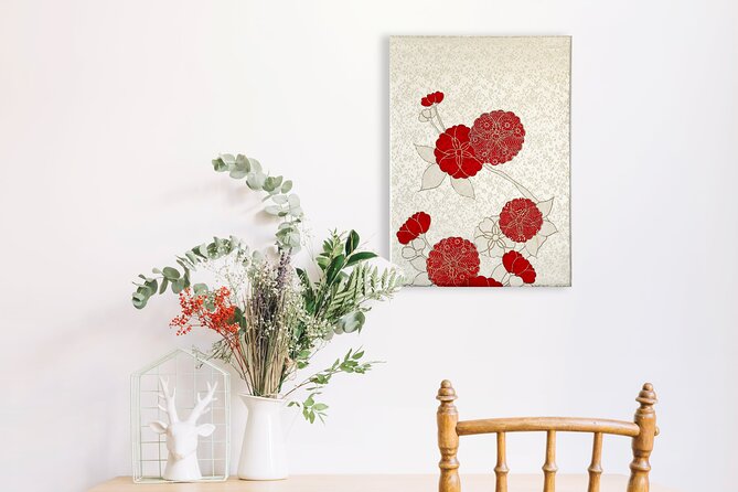 Turn Antique Kimono into Take-Home Interior Art - What You Take Home: A Meaningful Interior Panel (Not a Temporary Craft)