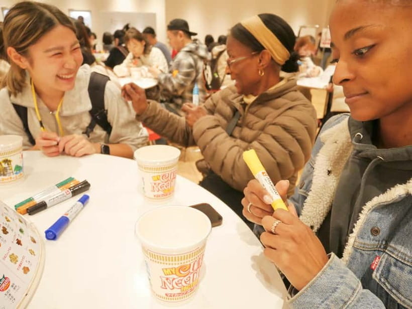 Yokohama: Guided Cup Noodles Museum Tour & Make Your Own Cup - Workshop time: My Cup Noodles Factory and making your own package