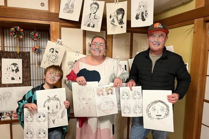 Yokohama: Manga/Anime Art & Cooking Experience in a Tatami Room - The Manga Art Session: G-Pens, Screentone, and Your Final Drawing